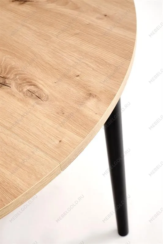 Стол обеденный Halmar PIVOT 102 (дуб артизан/черный) | изображение 10