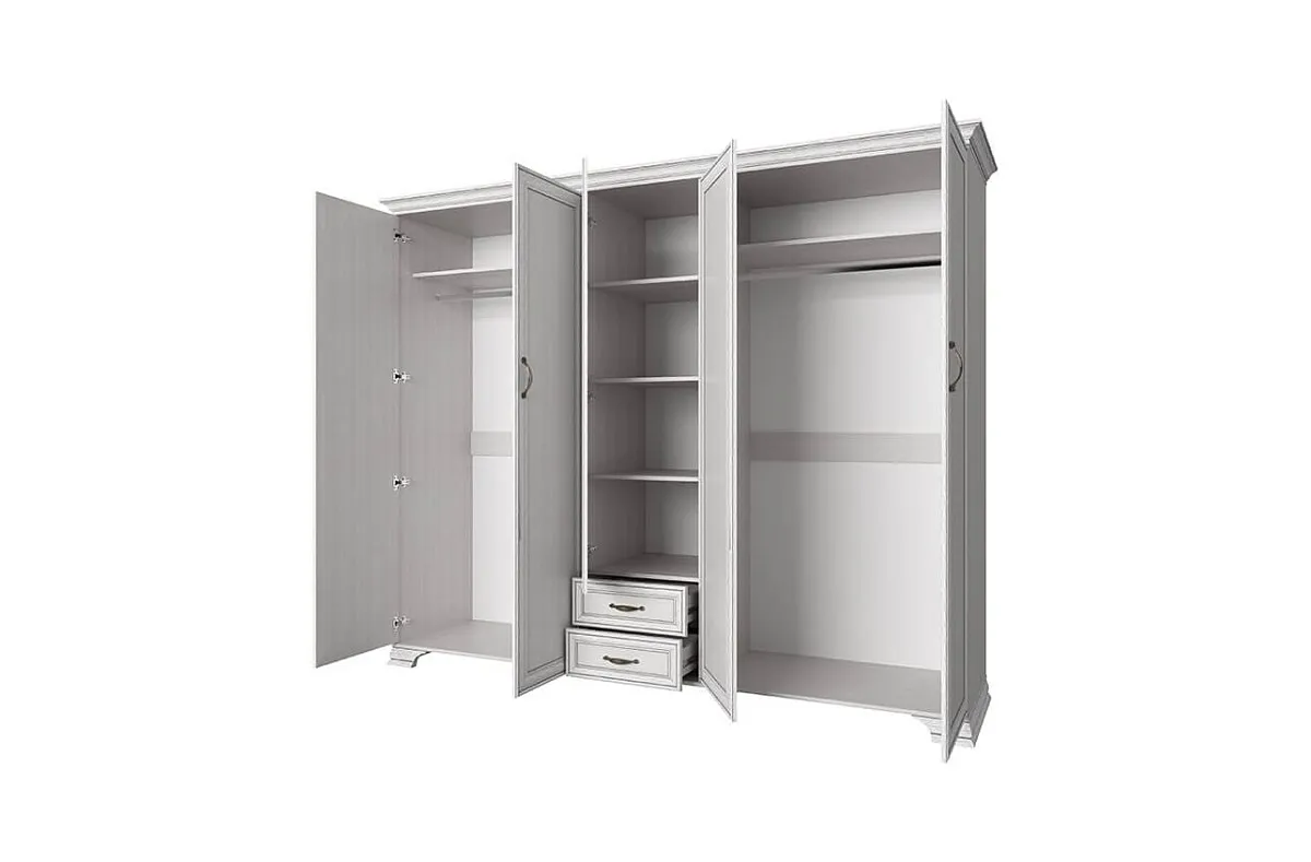 Шкаф Тиффани 5DG2S Z вудлайн кремовый | изображение 1