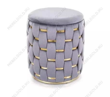 Пуф Signal TIARA Velvet (серый) | изображение 1