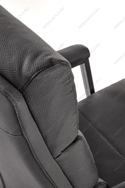 Кресло компьютерное Halmar ADRIANO 2 (черный/черный) | изображение 7