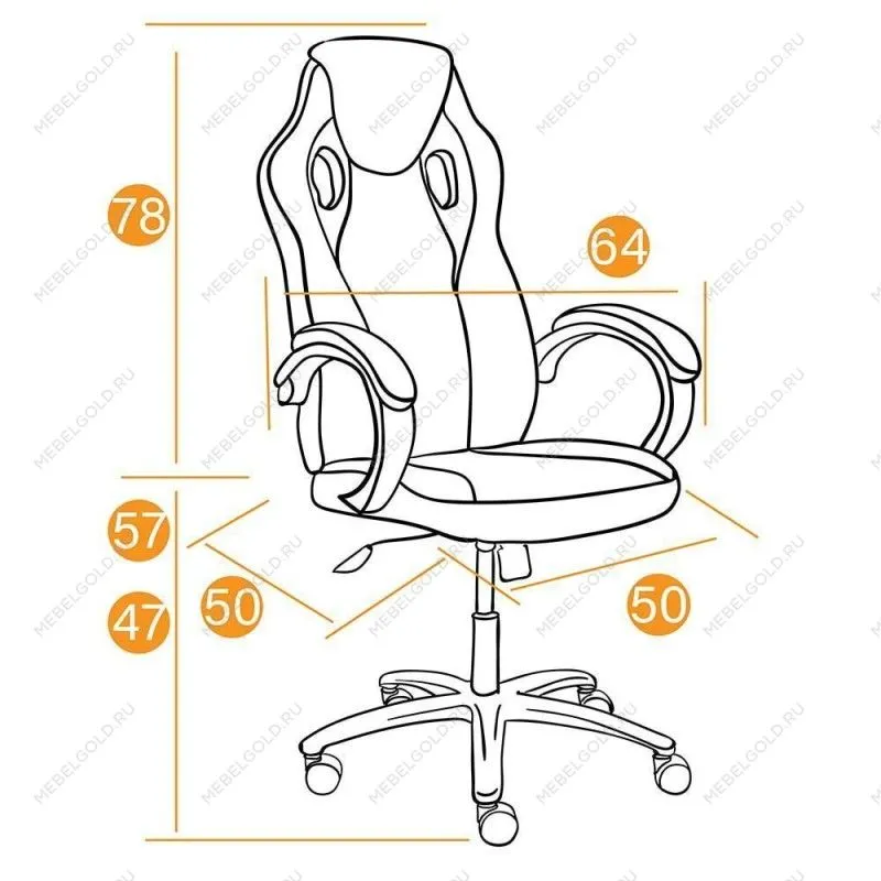 Кресло RACER GT new Красный | изображение 6