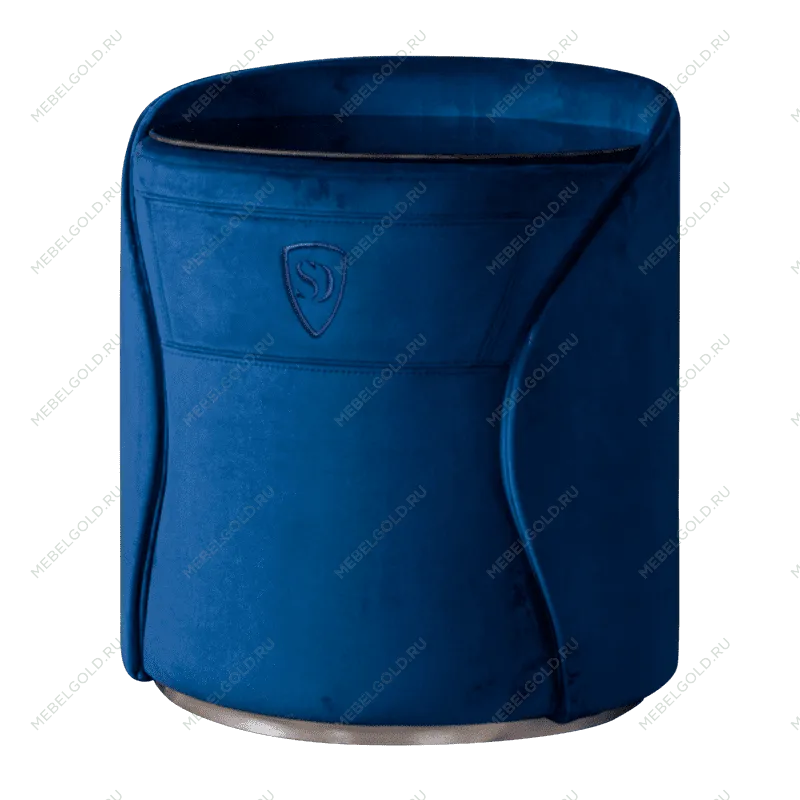 Пуф-тумба Гравитация (бархат) серебро Sweet dreams PS-101