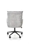 Кресло компьютерное Halmar FLORES (светло-серый/черный) | изображение 1