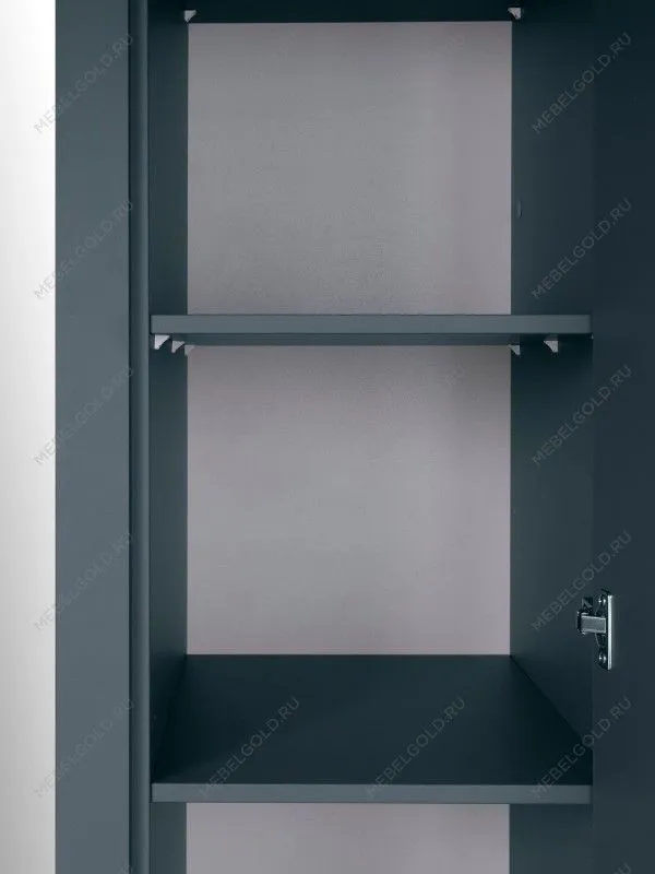 Шкаф распашной Сага, 3 двери, 132х64х215 см, темно-бирюзовый | изображение 3