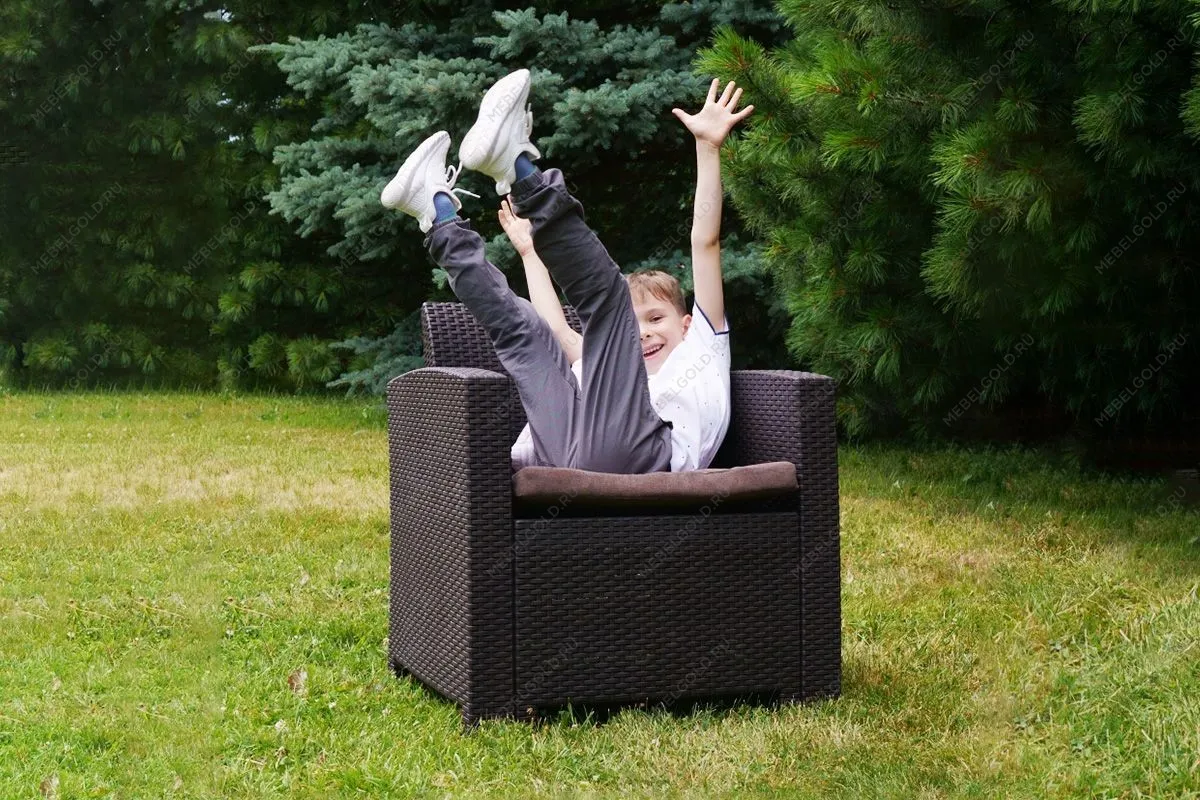 Комплект мебели Arizona Set Max, венге (на 5 персон) | изображение 3