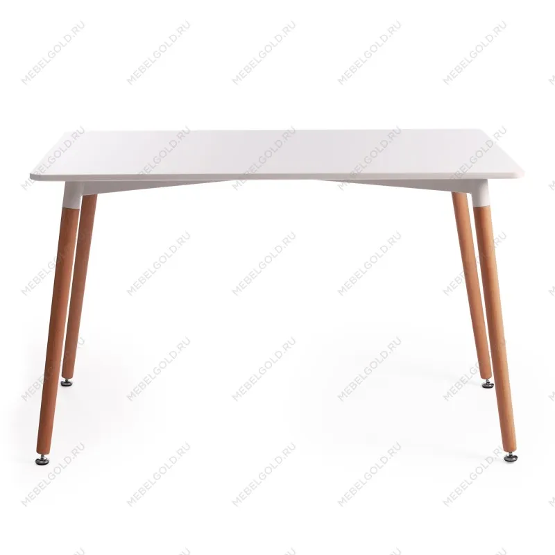 Стол JOHN (mod. T1001) White (Белый)/Natural (натуральный) | изображение 1