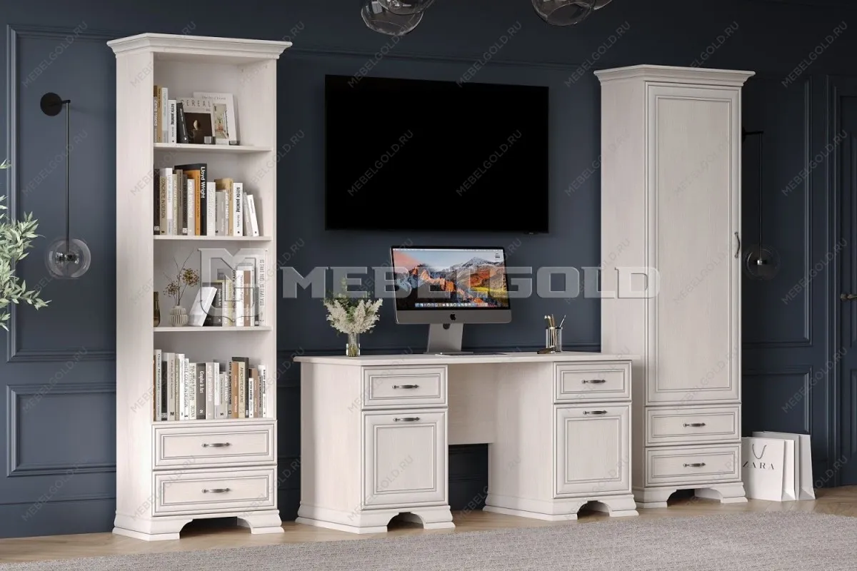 Кабинет Тиффани кремовый