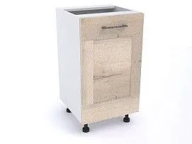 Стол С-45, Дублин (450*470*820) Дуб галифакс белый, 21603