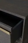 Тумба прикроватная Сидней 1 ящик, дуб графит | изображение 3