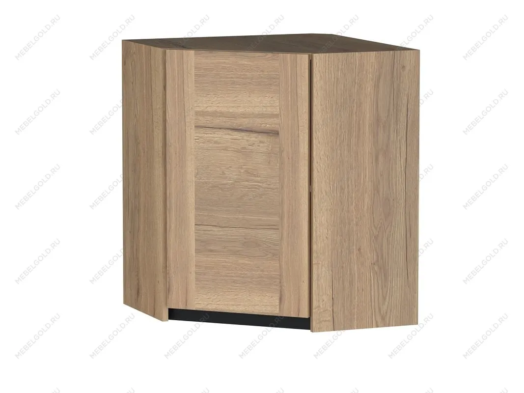 Шкаф угловой ШУ-60, Сити (600*600*720) Дуб Галифакс натуральный, 20829