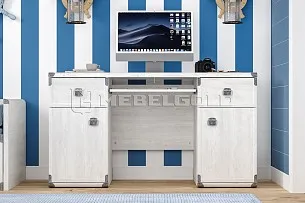 Стол письменный Индиана JBIU2D2S сосна каньон