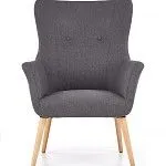 Кресло Halmar COTTO (темно-серый) | изображение 1