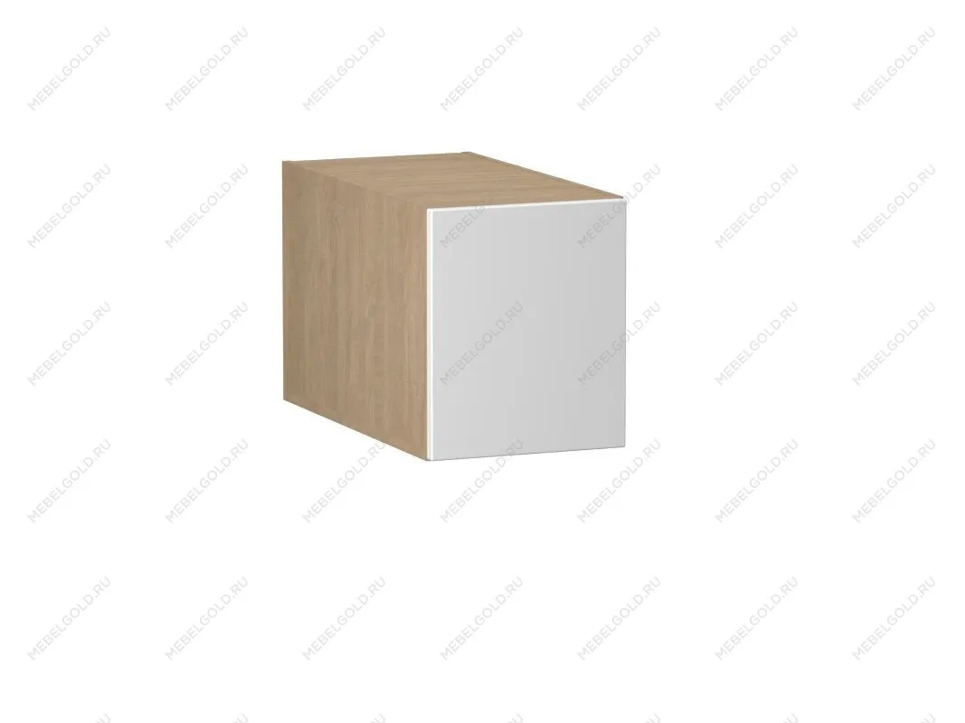 Шкаф АГ-30, Женева (300*586*360) Дуб Палермо/Белый матовый, 22426