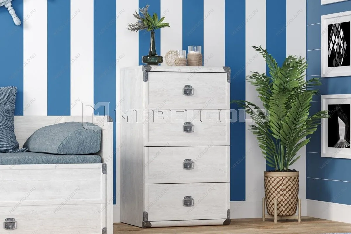 Комод Индиана JKOM4S/50 сосна каньон - Выставка Лобня | изображение 2