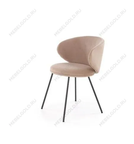 Стул кухонный Halmar K587 (бежевый/черный) | изображение 1