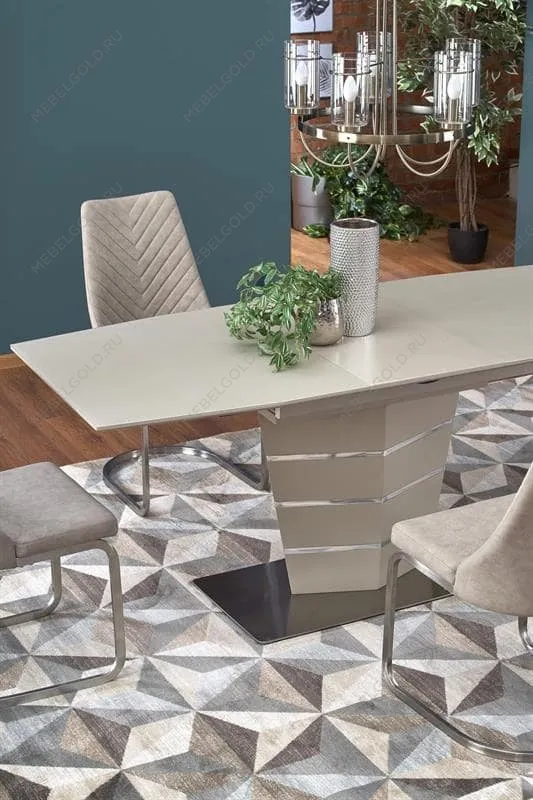 Стол обеденный Halmar SORENTO, раскладной (шампань) | изображение 8