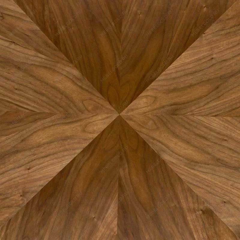 Стол обеденный Halmar DANILO 120 (орех/черный) | изображение 4