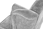 Кресло Halmar HERMES (серый) | изображение 3