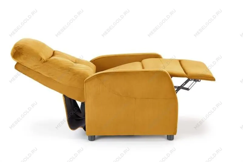 Кресло Halmar FELIPE 2 раскладное (горчичный/венге) | изображение 2