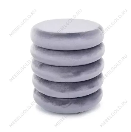 Пуф Signal CALVI Velvet (серый) | изображение 1