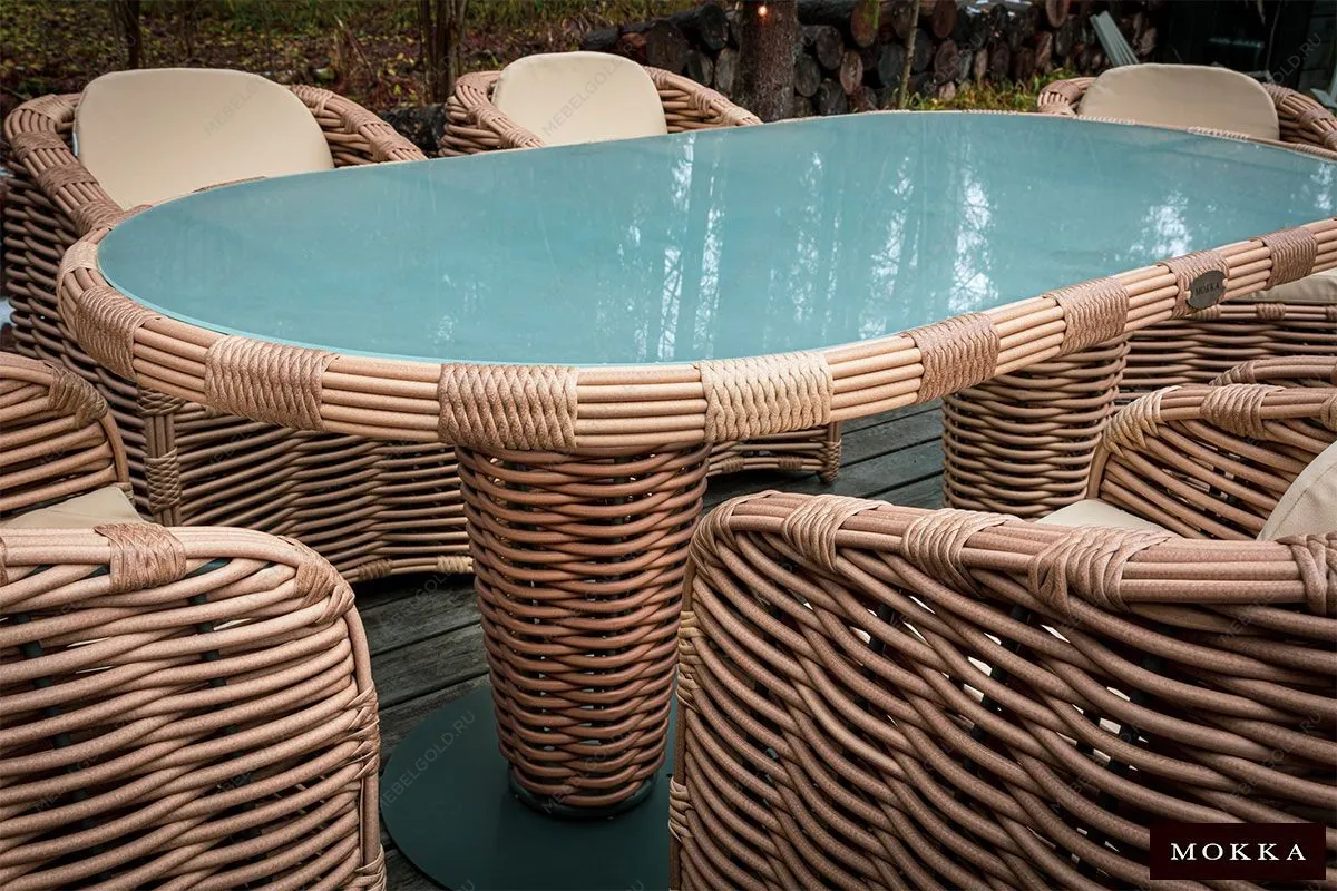 MOKKA MAJORCA кресло, цвет соломенный | изображение 7