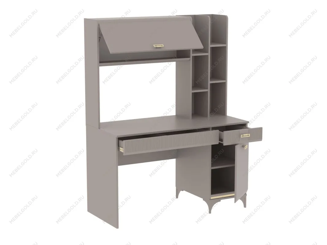 Стол письменный с надстройкой, Сиде, Мокко | изображение 1