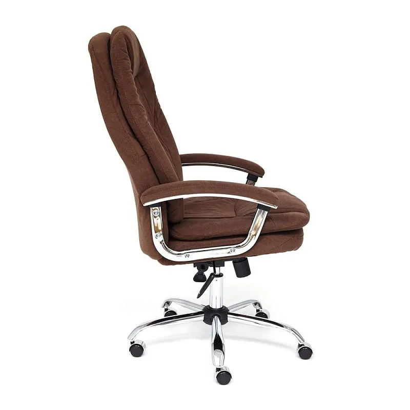 Кресло SOFTY LUX Коричневый, флок | изображение 10