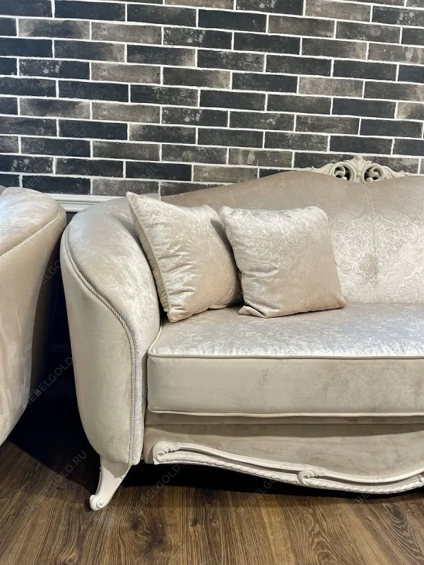 Диван Мокко угловой 3-у-2 бежевый | изображение 10