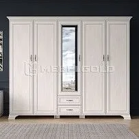 Шкаф Тиффани 5DG2S Z вудлайн кремовый