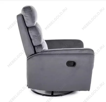 Кресло Signal ARGOS Velvet раскладное (серый) | изображение 3