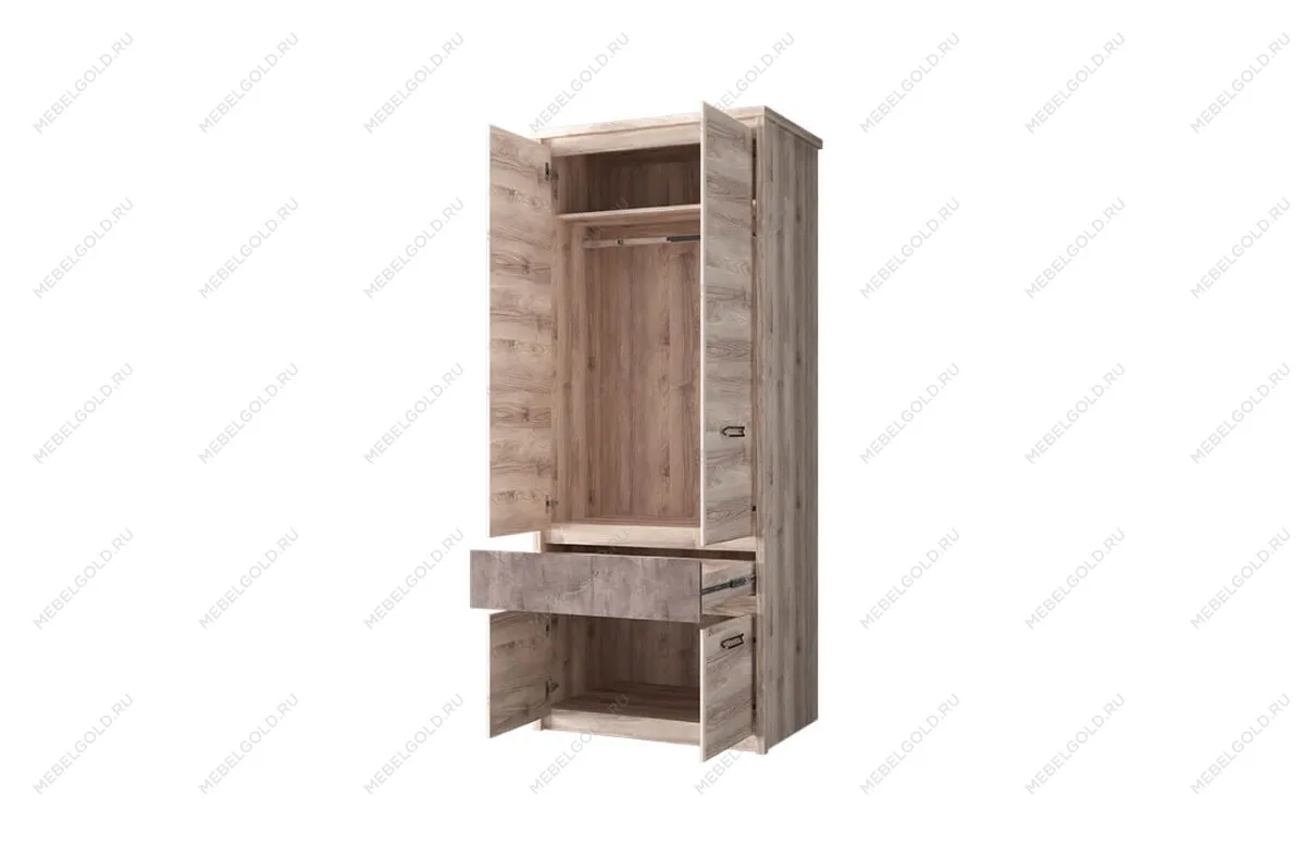 Шкаф 2-створчатый Джаз 4DG1S | изображение 1