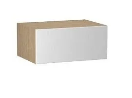 Шкаф АГ-80, Женева (800*586*360) Дуб Палермо/Белый матовый, 22430