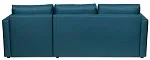 Диван-кровать ВАЛО, 230х91х72 см, короткий подлокотник, бирюзовый | изображение 6