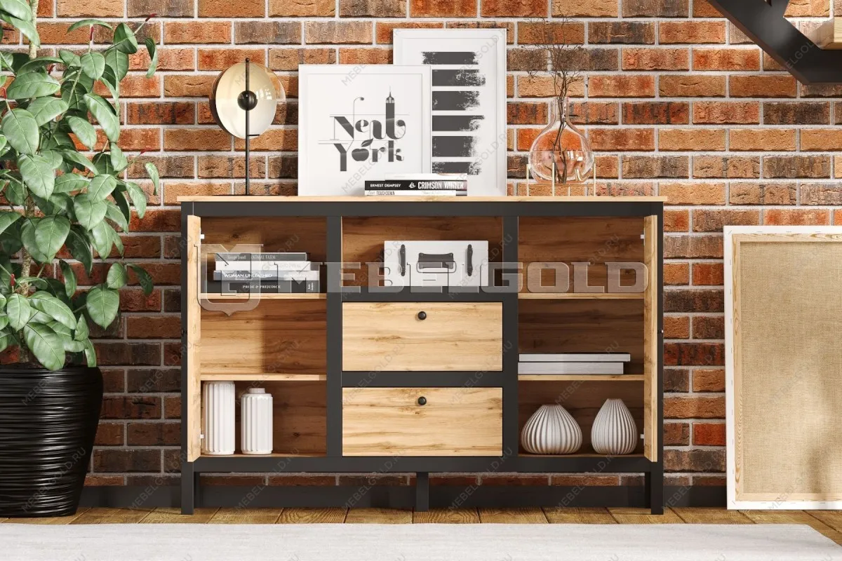 Тумба Лофт KOM2D2S/150 | изображение 3