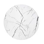 Стол журнальный Halmar ANTICA M (белый мрамор/черный) | изображение 3