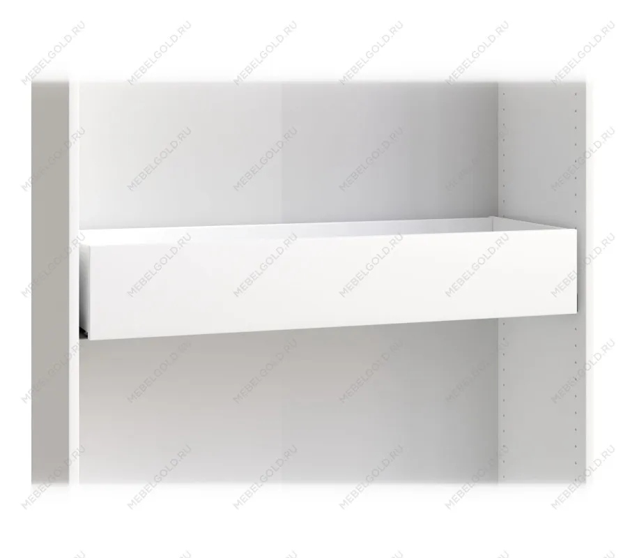 Ящик выдвижной к шкафу МАКС, 93х36х16 см, дуб венге, черно-коричневый | изображение 2