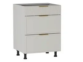 Стол с ящиками СЯ-60 (140/284), Берта (600*528*820) Светлый Мокко, 22927