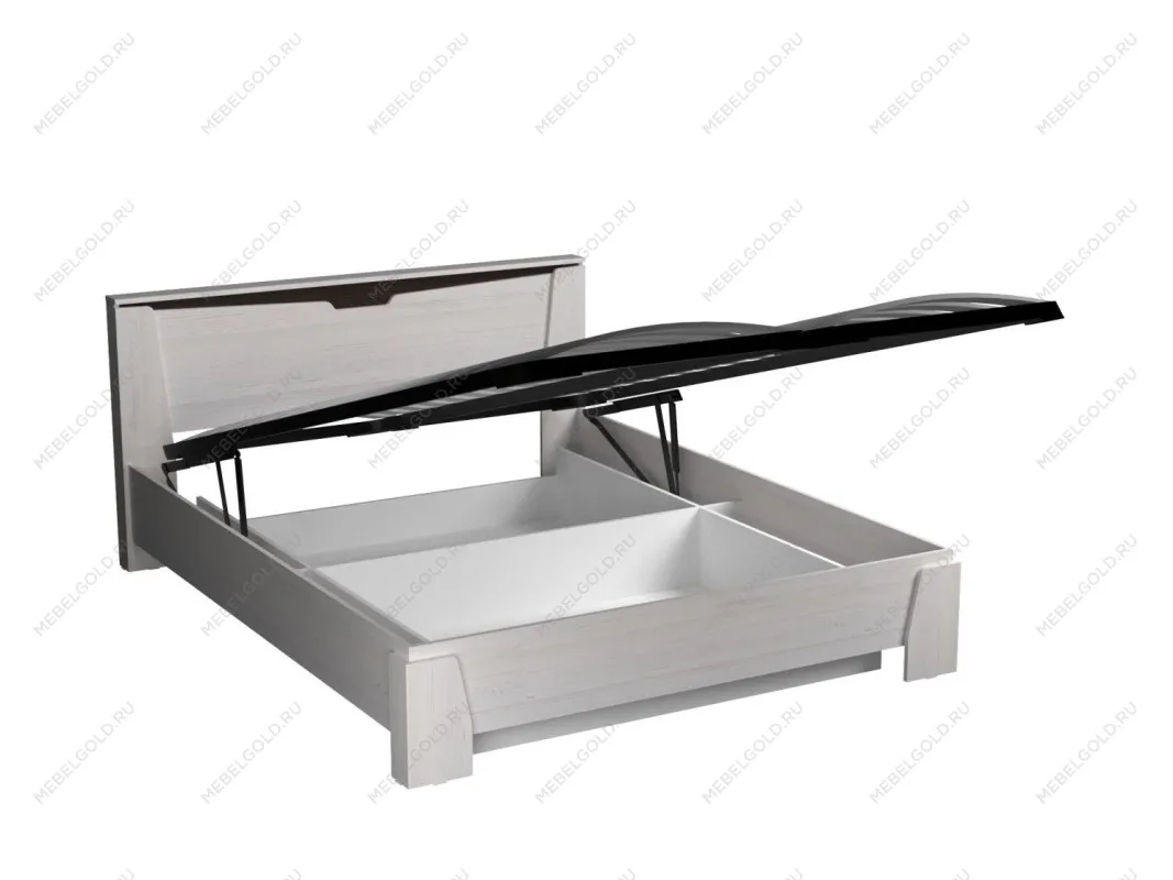 Кровать Люкс 1400 с подъемным механизмом, Гарда Prime (1474*2142*876), Дуб Винтерберг