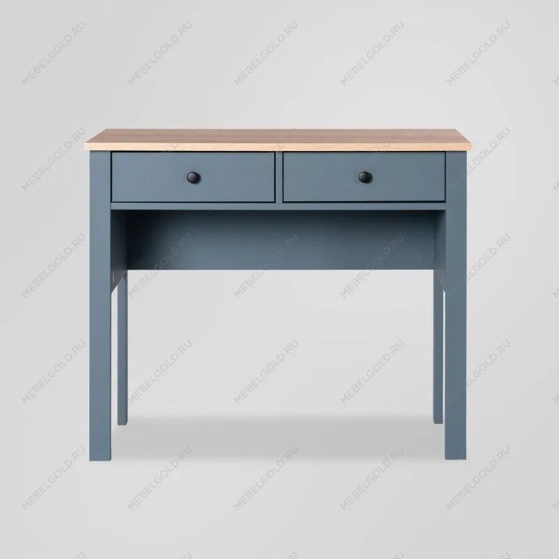 САГА стол туалетный 92х45 темно-бирюзовый/ясень | изображение 1