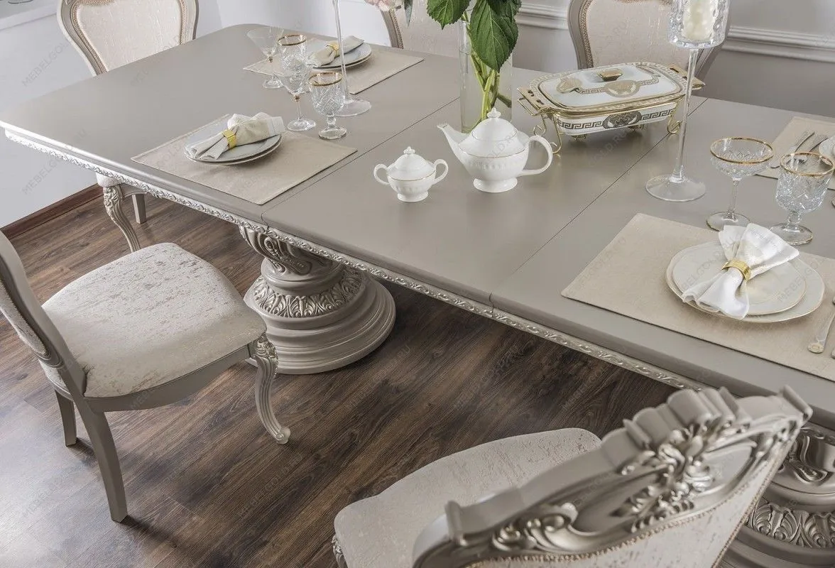 Стол Лали прямоугольный серый камень | изображение 9