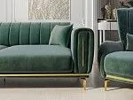 Диван Замира 3х местный оливковый | изображение 3