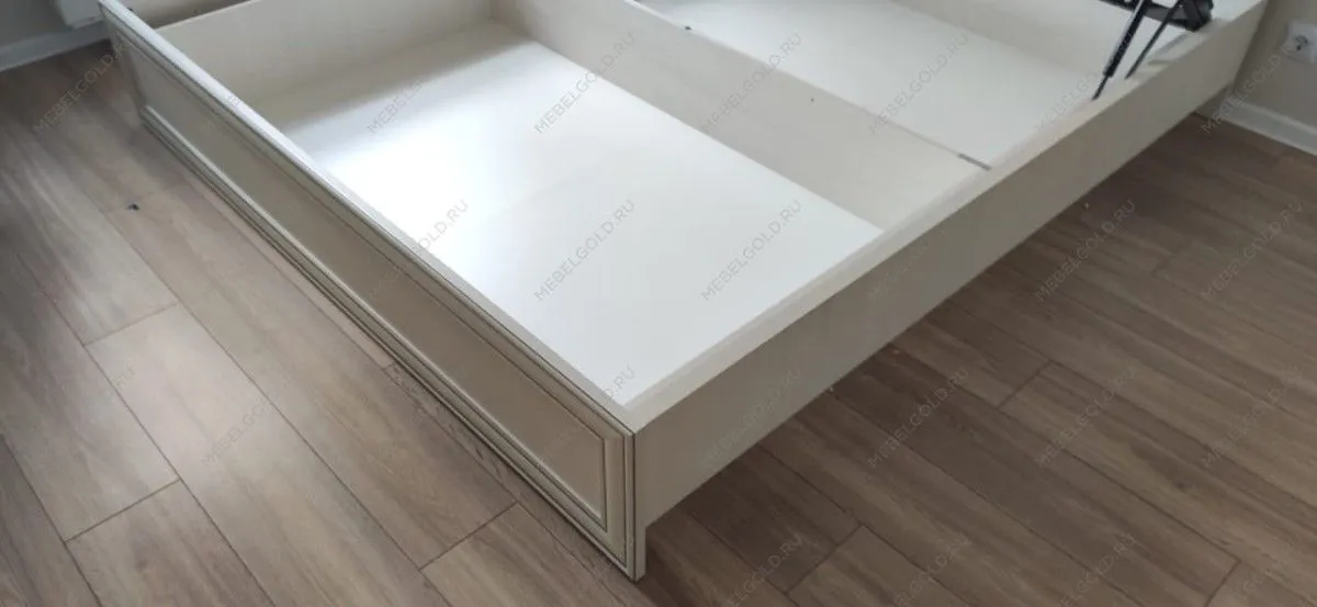 Кровать Тиффани 180 с подъемным механизмом вудлайн кремовый | изображение 7