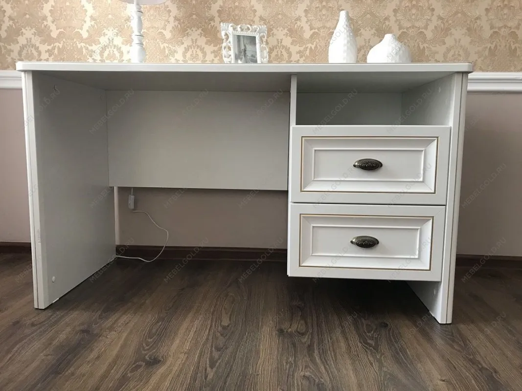 Стол письменный Натали белый глянец | изображение 5