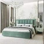 Кровать Замира 180x200 см оливковый | изображение 2