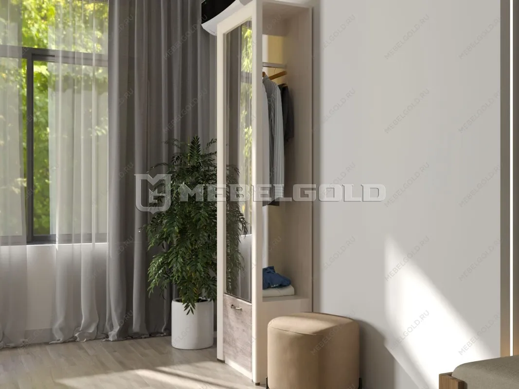 Шкаф 1-створчатый Оливия 1DZ | изображение 3