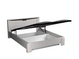 Кровать Люкс 1600 с подъемным механизмом, Гарда Prime (1674*2142*876), Дуб Винтерберг