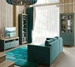 САГА стеллаж 50 темно-бирюзовый/ясень - Выставка м. Марьина роща | изображение 5