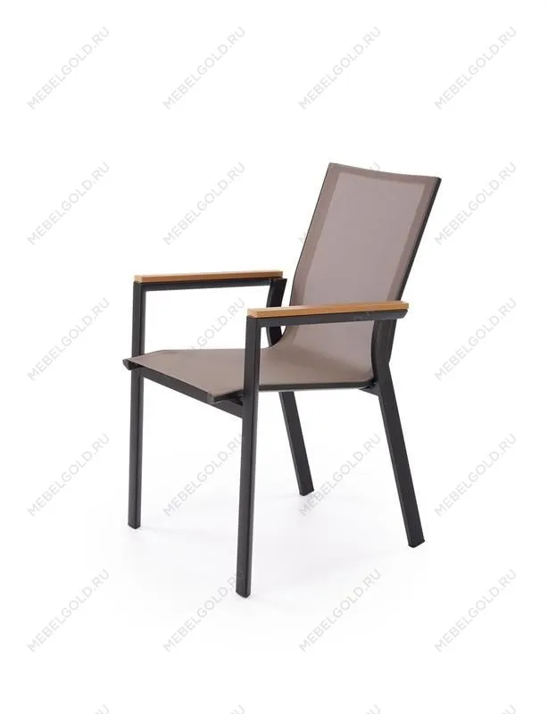 Стул Halmar FIERRO (черный/серый/коричневый) | изображение 5