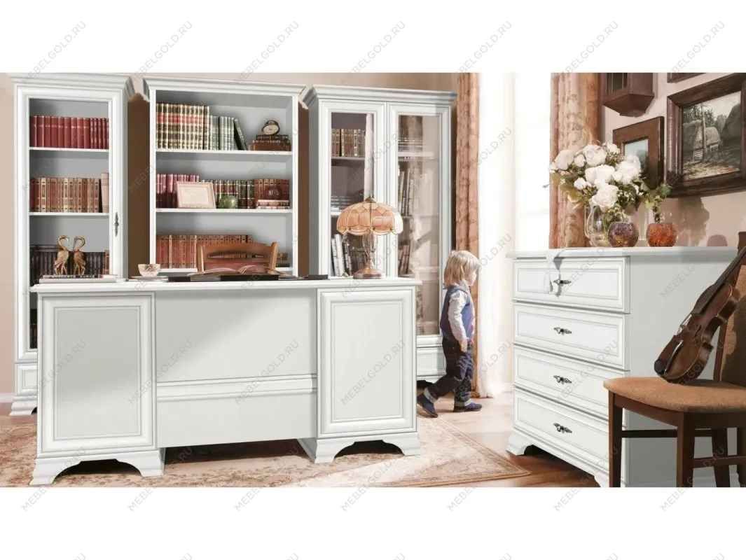 Комод Кентаки KOM4S белый | изображение 4