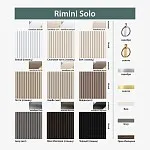 Шкаф 5-ти дверный Римини СОЛО (Латте/Золото) РМШ2/5(s) | изображение 1